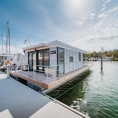 Schwimmendes Ferienhaus "Trinity" Ihr Seahome Auf Der Ostsee Peenemunde Eksteriør bilde
